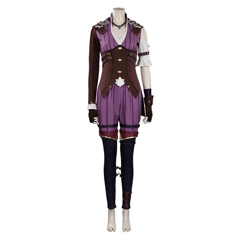 Anime LOL Arcane Caitlyn Cosplay Costume Halloween Costume