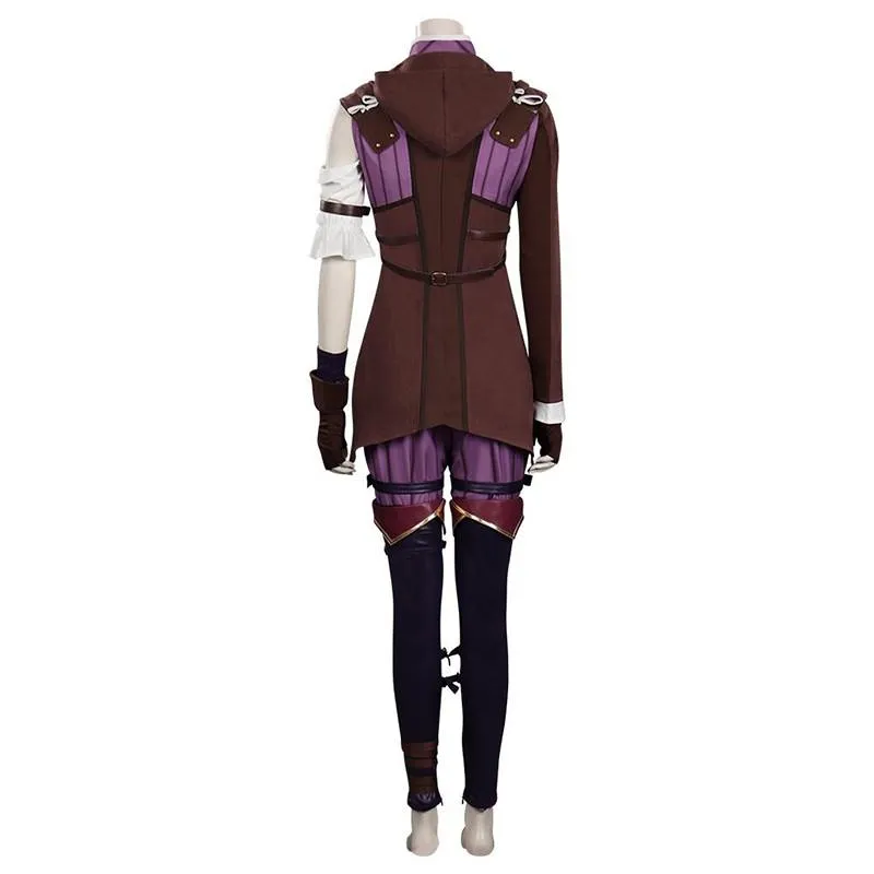 Anime LOL Arcane Caitlyn Cosplay Costume Halloween Costume