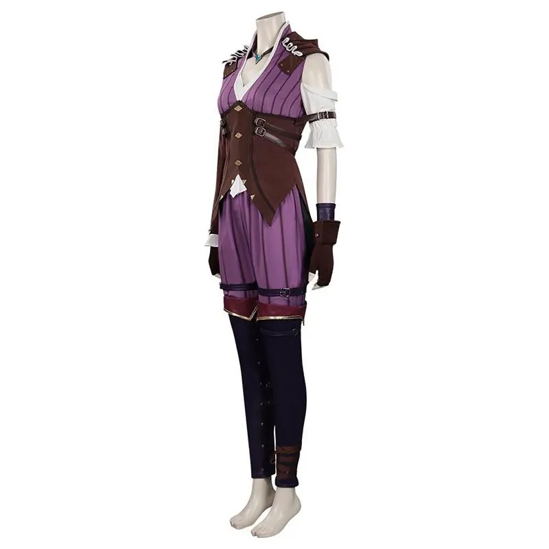 Anime LOL Arcane Caitlyn Cosplay Costume Halloween Costume