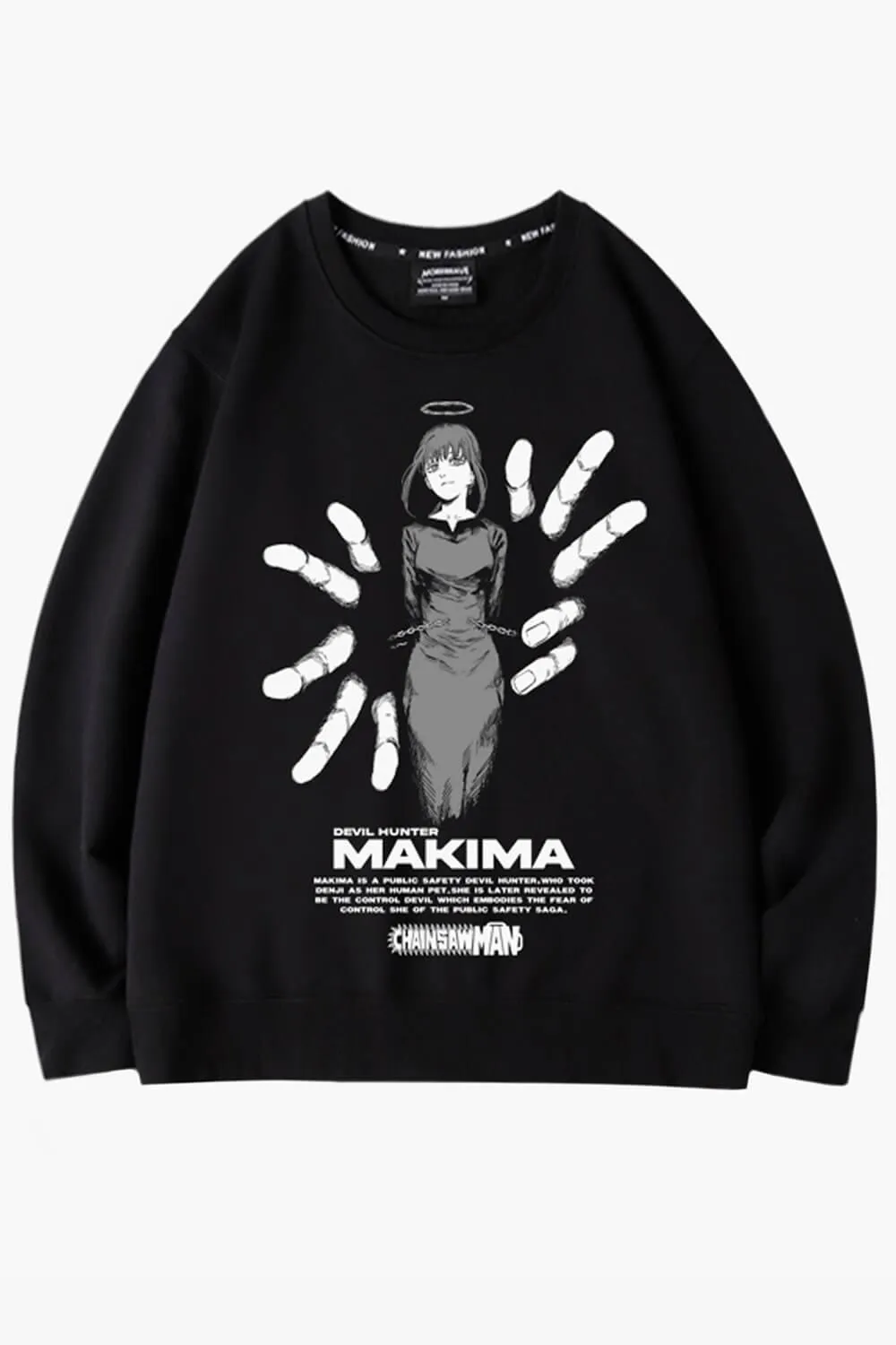 Chainsaw Man Makima Hands Aesthetic Sweatshirt