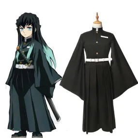 Demon Slayer Tokitou Muichirou Male Uniform Cosplay Costume