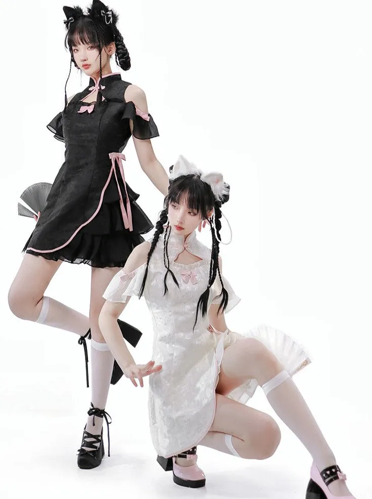 Dresses Girly Sweet Chinese