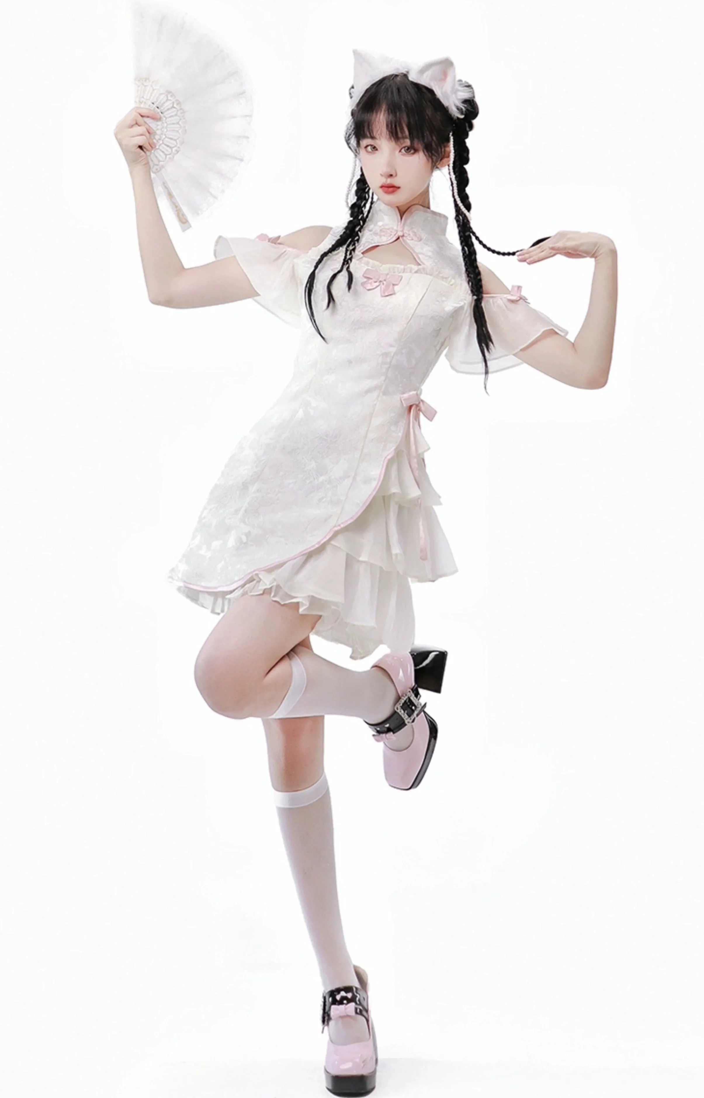 Dresses Girly Sweet Chinese