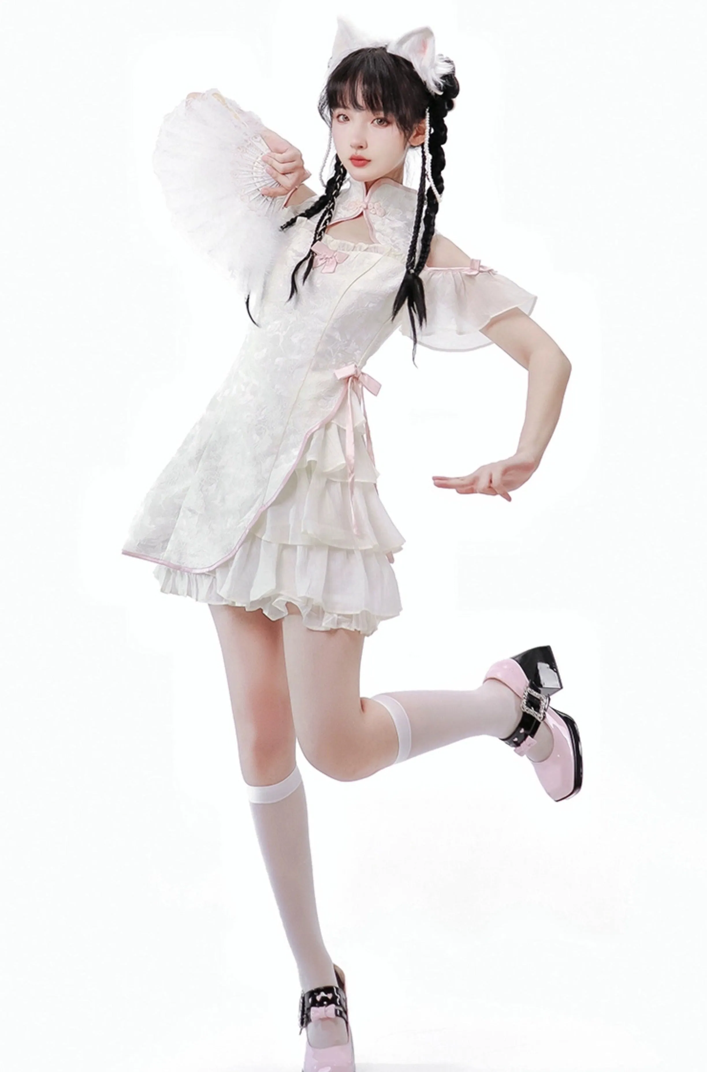 Dresses Girly Sweet Chinese
