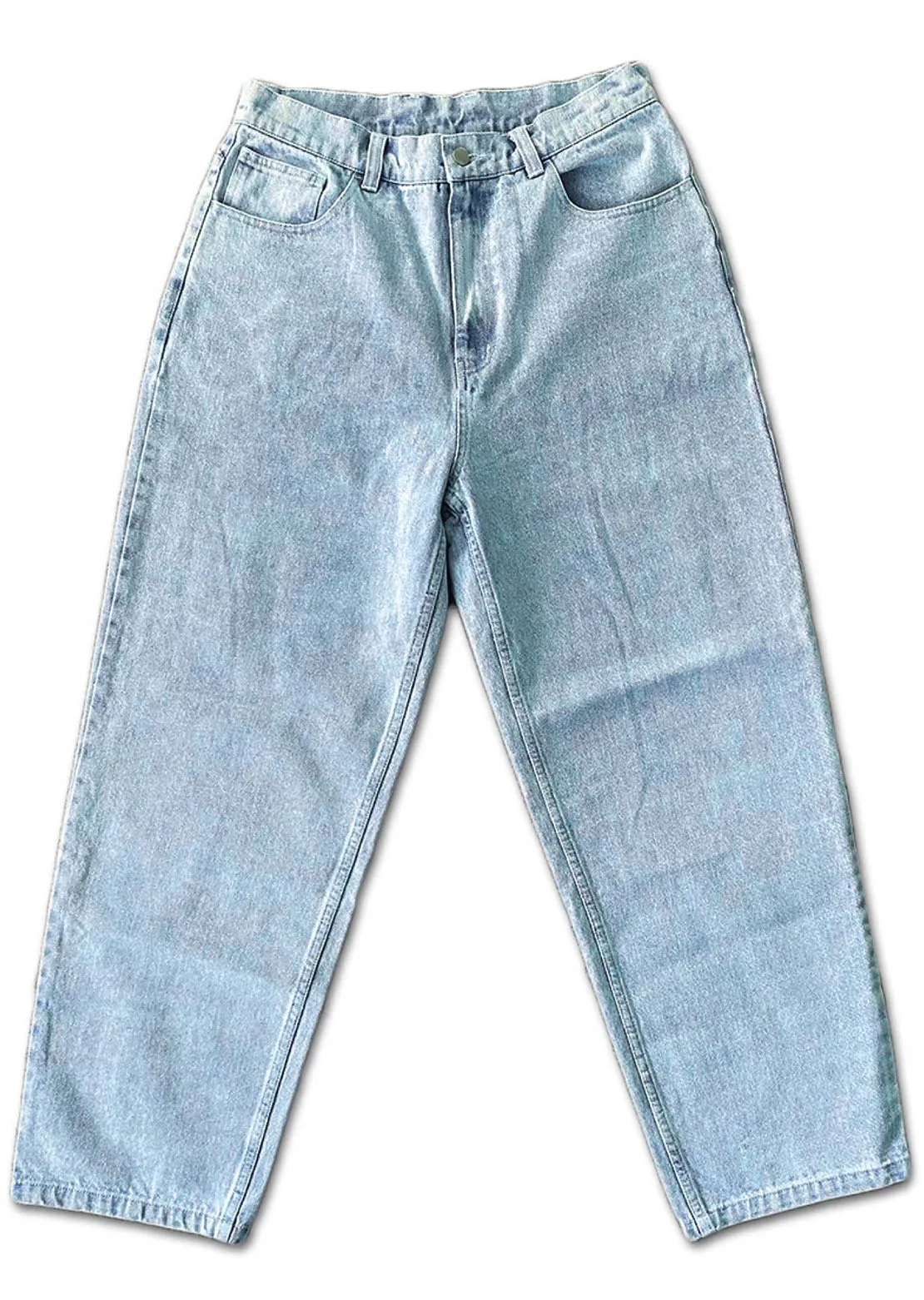 Frosted Unisex Wavy Pants