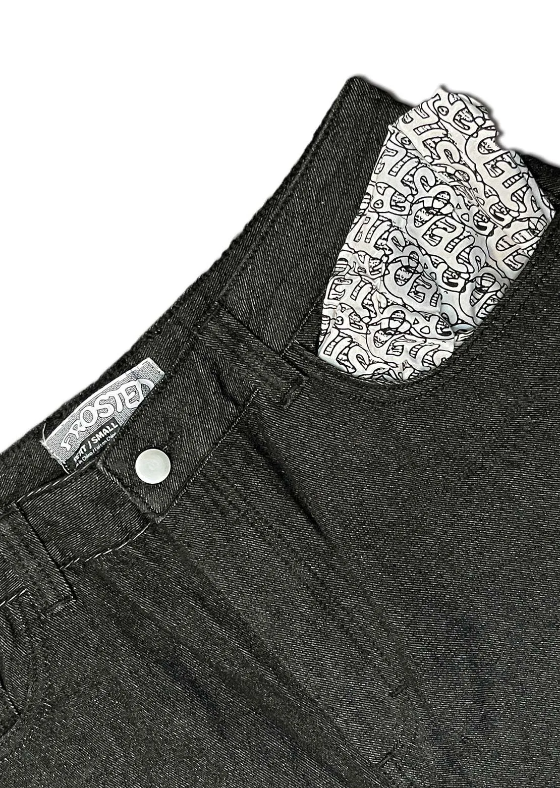 Frosted Unisex Wavy Pants