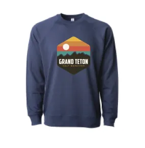 Grand Teton Hexagon Rainbow Crew Neck