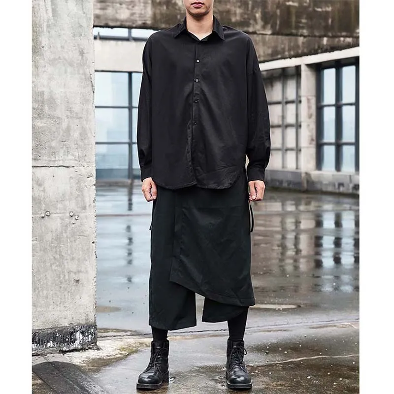 Japanese Cropped Casual Pants