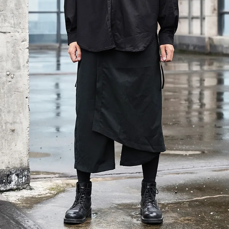 Japanese Cropped Casual Pants