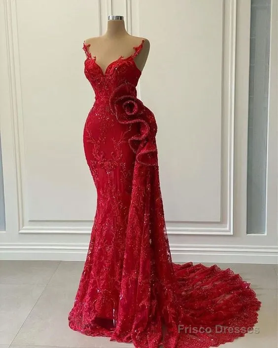 Mermaid Wedding Dresses Sleeveless Bridal Gowns Prom Dresses