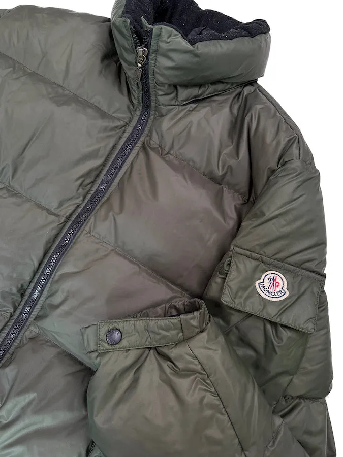 MONCLER bazille down jacket - green