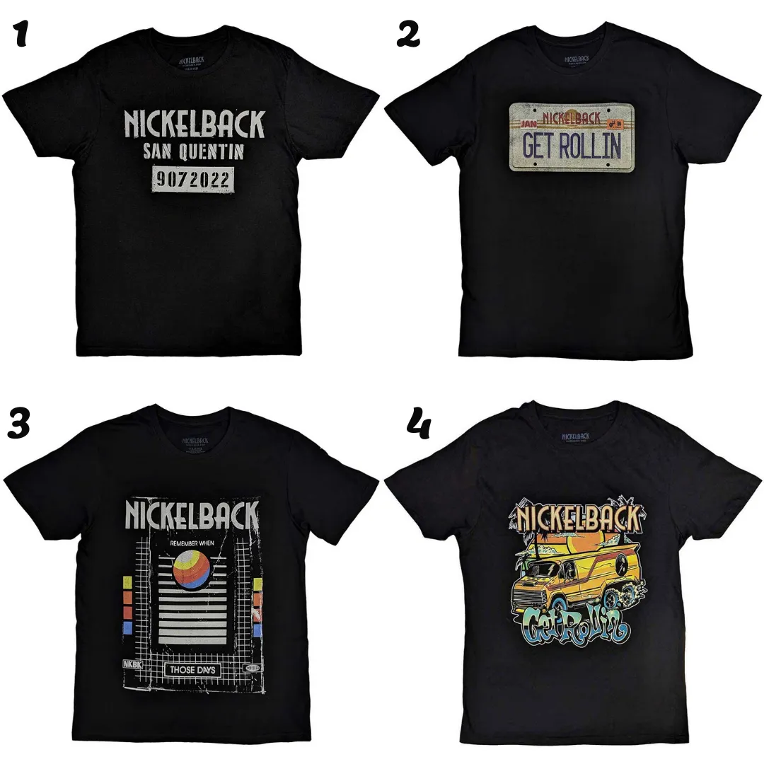Nickelback T-shirts