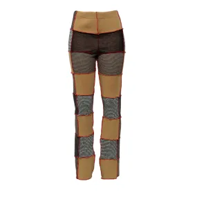 Patchwork Knitwear Upcycled Pants
