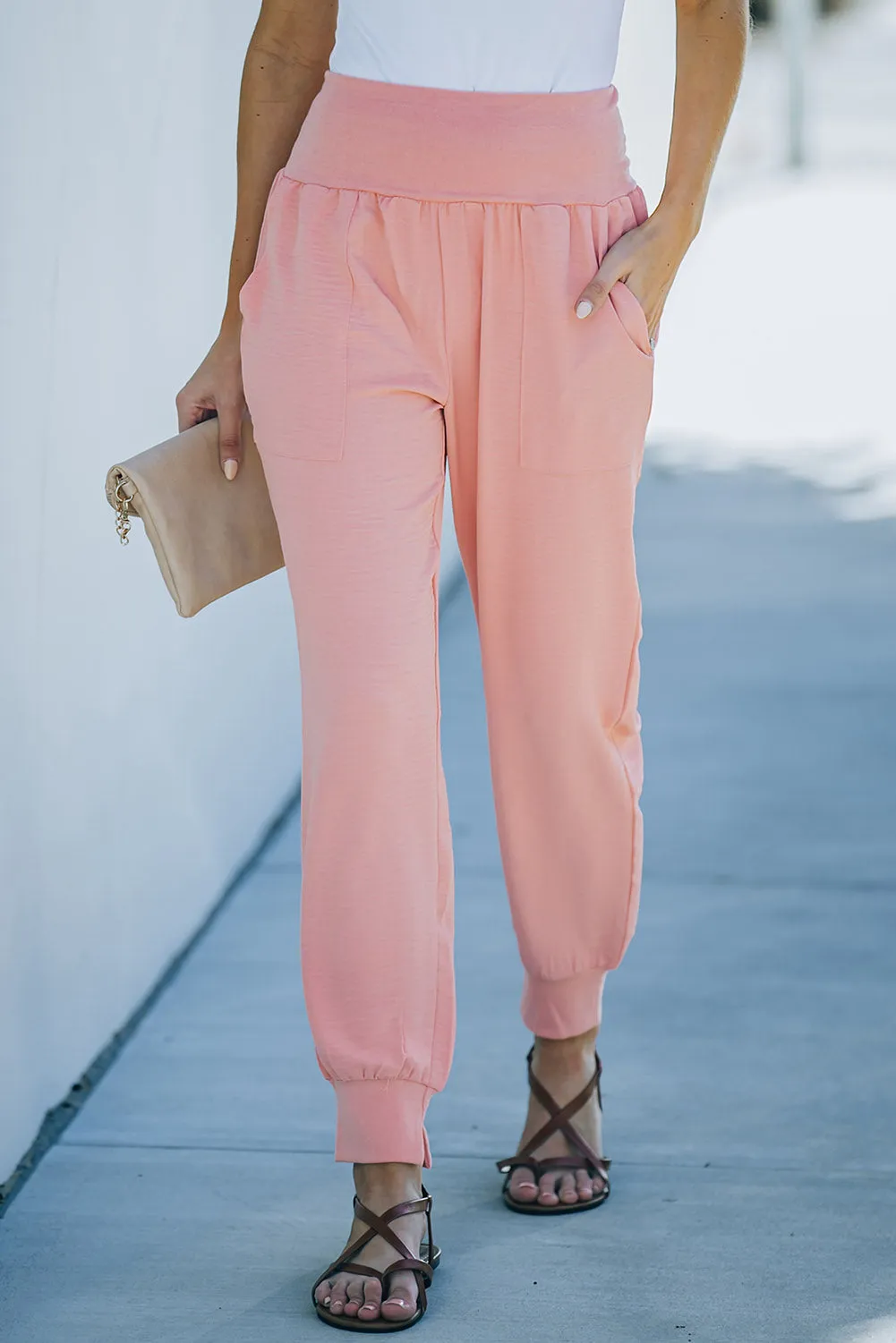 Pocketed Casual Joggers