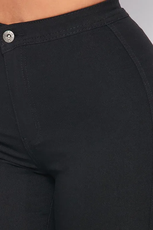 Solid Stretch Pants