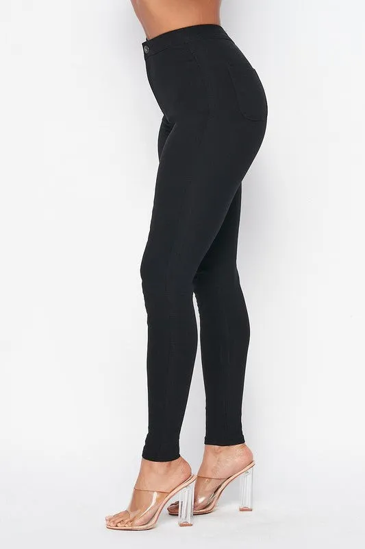 Solid Stretch Pants