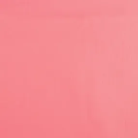 Stretch Cotton Sateen - LYDIA - Coral