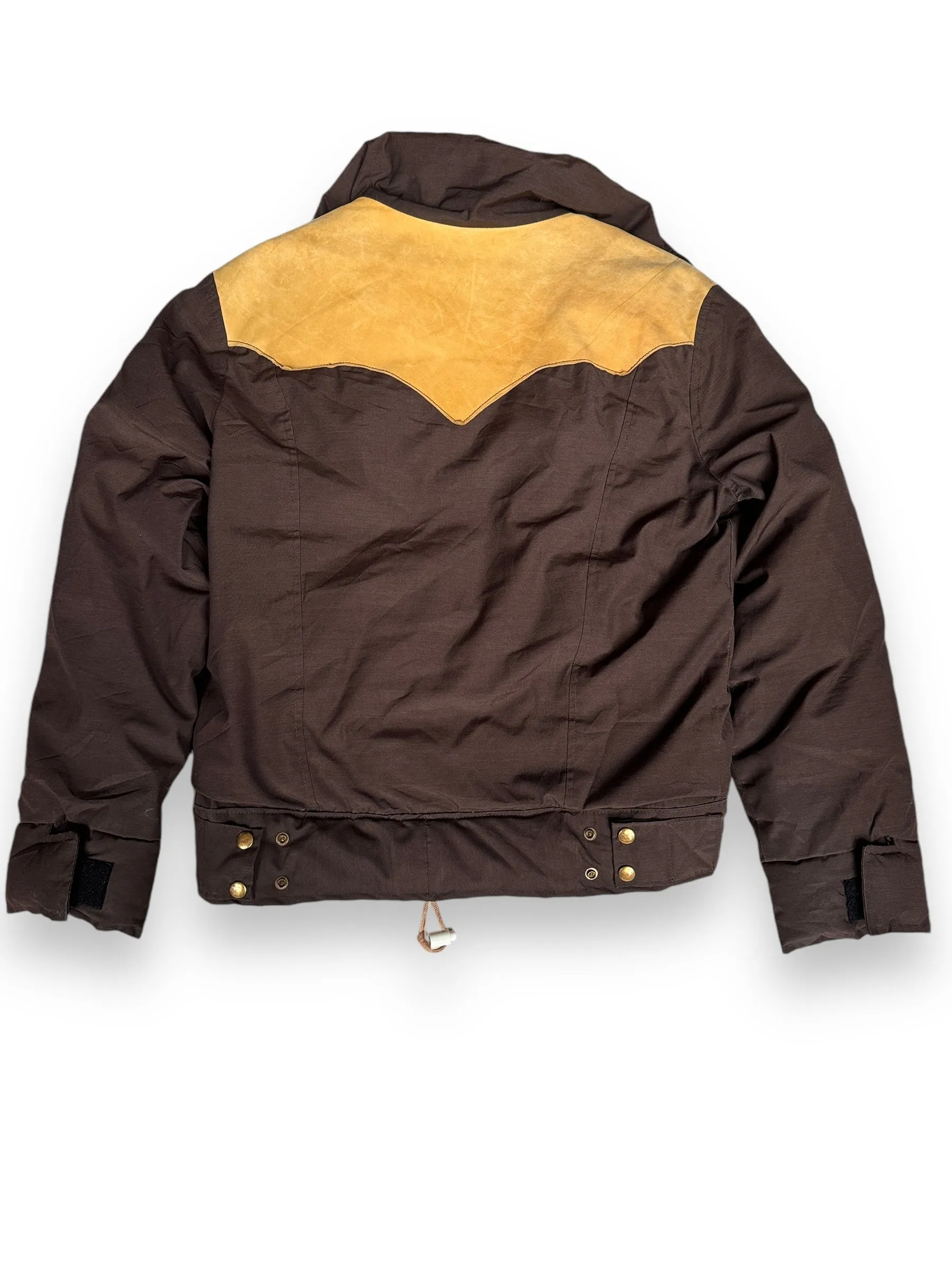 Vintage Brown & Orange Rocky Mountain Featherbed Down Jacket SZ SZ L